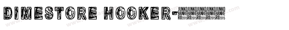 DIMestore Hooker字体转换